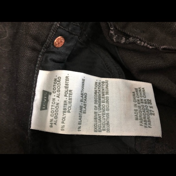 Levi's Curve ID Jeans - Thigh High Zippers  Rare - Picture 8 of 8